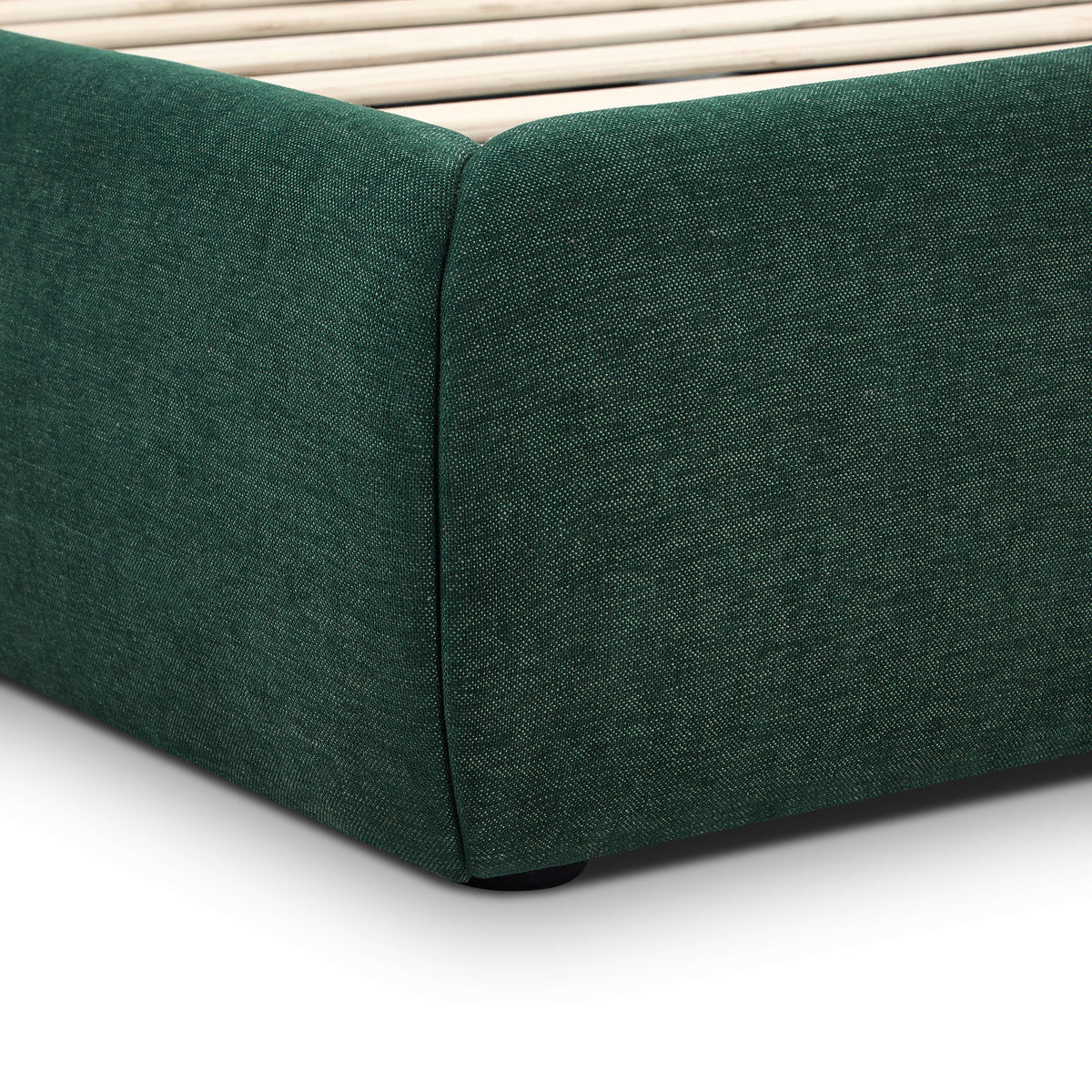 Isla Upholstered Bed - Forest Green / Queen - Image 8