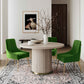 Beatrix Performance Velvet Dining Chair - Green - Image 6