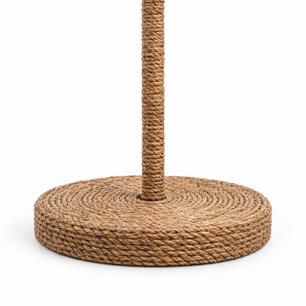 Ondelys Natural Jute Scalloped Floor Lamp - Image 3