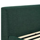 Isla Upholstered Bed - Forest Green / King - Image 8