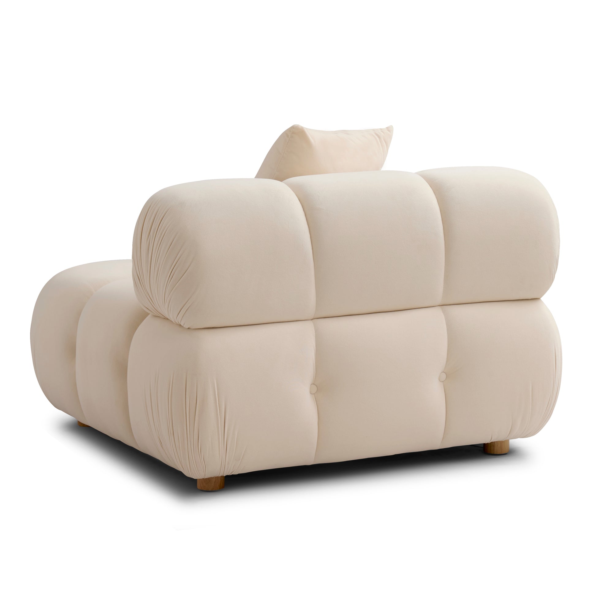 Calliope Performance Modular Corner Chair - Off-White - Image 3