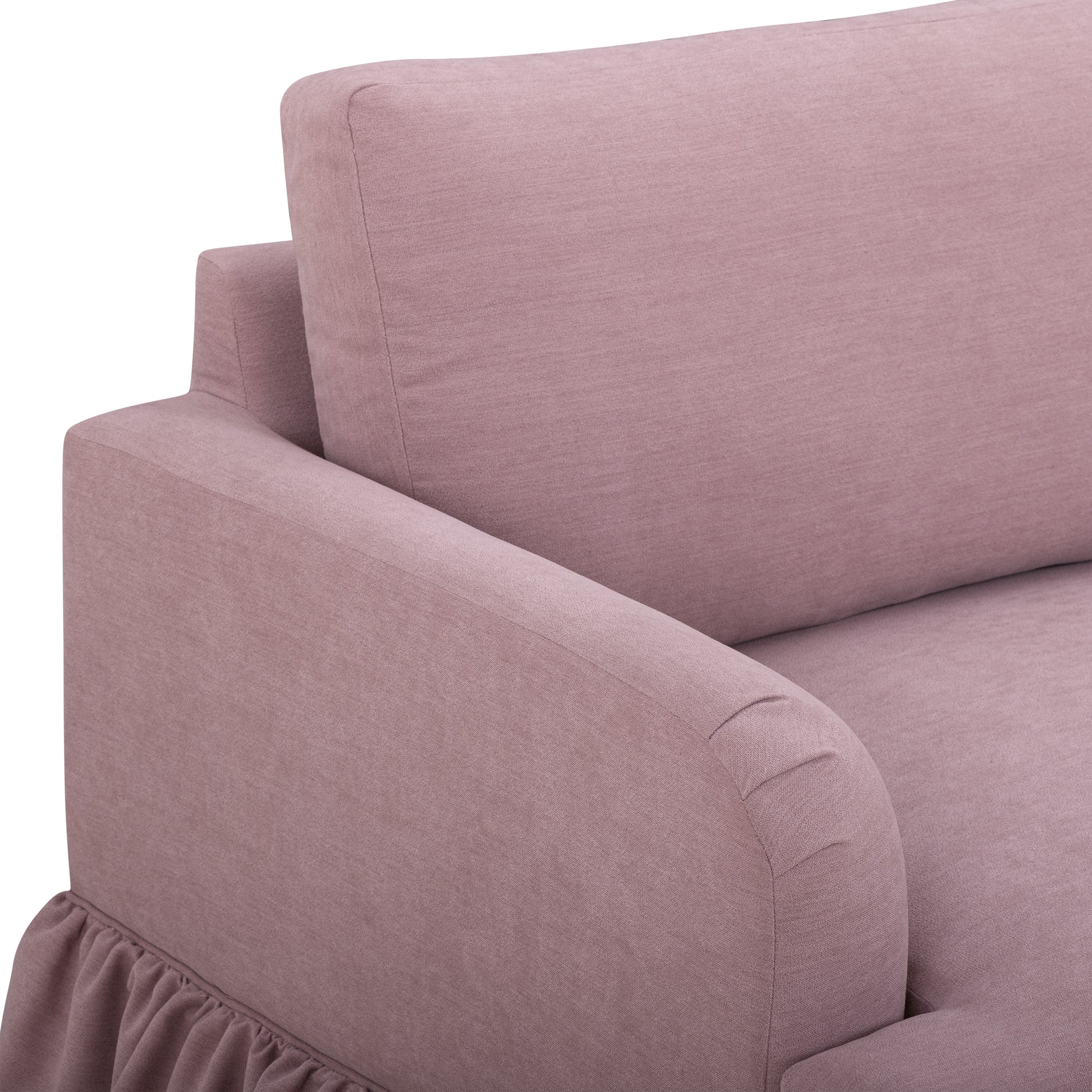 Gertrude 90" Sofa - Mauve - Image 4