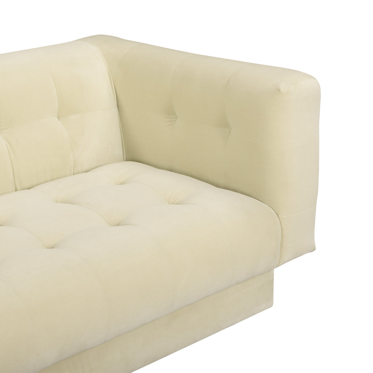 Jules 94" Performance Velvet Sofa - Sand - Image 3