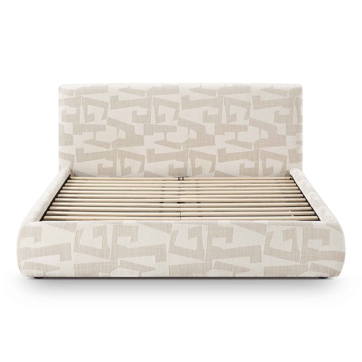 Isla Upholstered Bed - Cream / Queen - Image 6