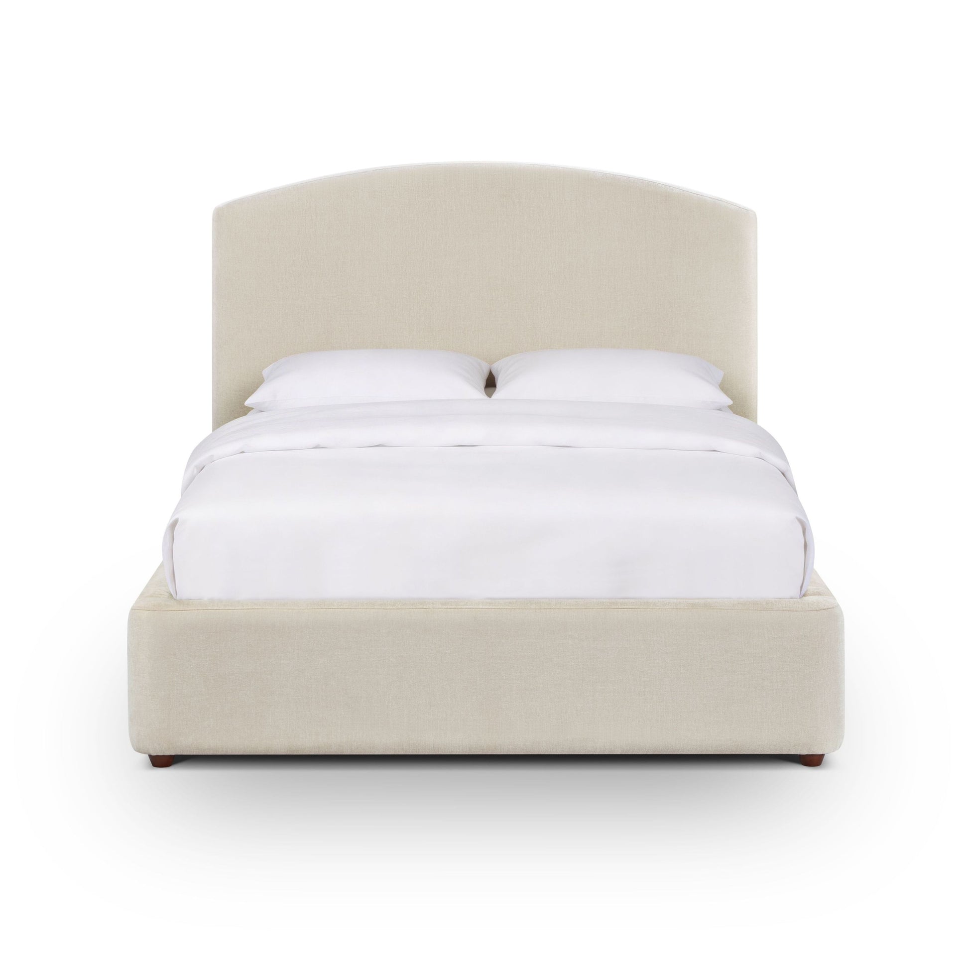 Leah 48" Special Sized Chenille Bed - Cream - Image 1