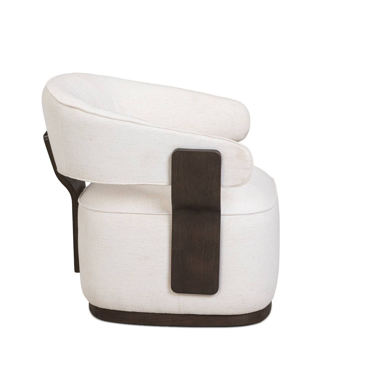 Madison Performance Swivel Accent Chair - Chalk - Image 4