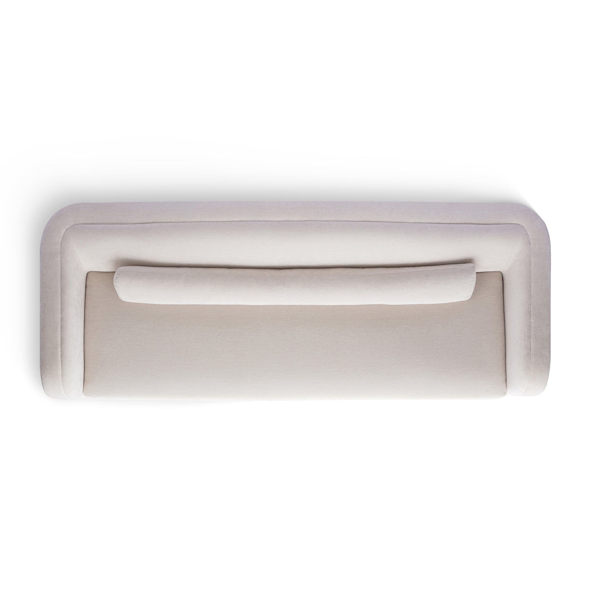 Camille 99" Sofa - Cream - Image 5