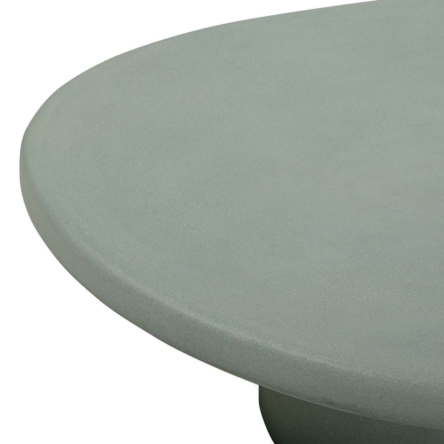 Jade Concrete Indoor/Outdoor Nesting Coffee Table Set - Green - Image 7