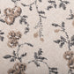Bisou Performance Jacquard Ottoman - Beige Floral - Image 5