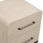 Marissa 22" Ash 2-Drawer Nightstand - Washed Ash - Image 5