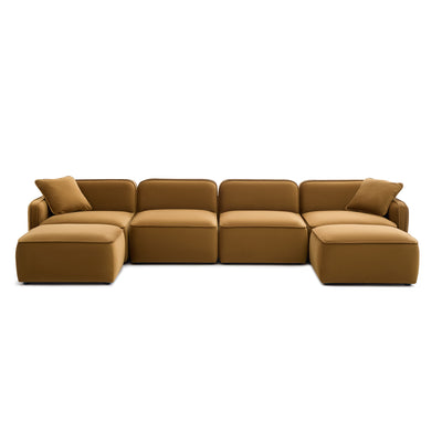 Travie 6-Piece Modular U-Sectional - Image 1
