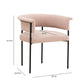 Taylor Dining Chair - Light Pink - Image 7