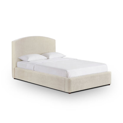 Leah Performance Chenille Bed - Cream / 48" - Three Quarter XL - Image 1