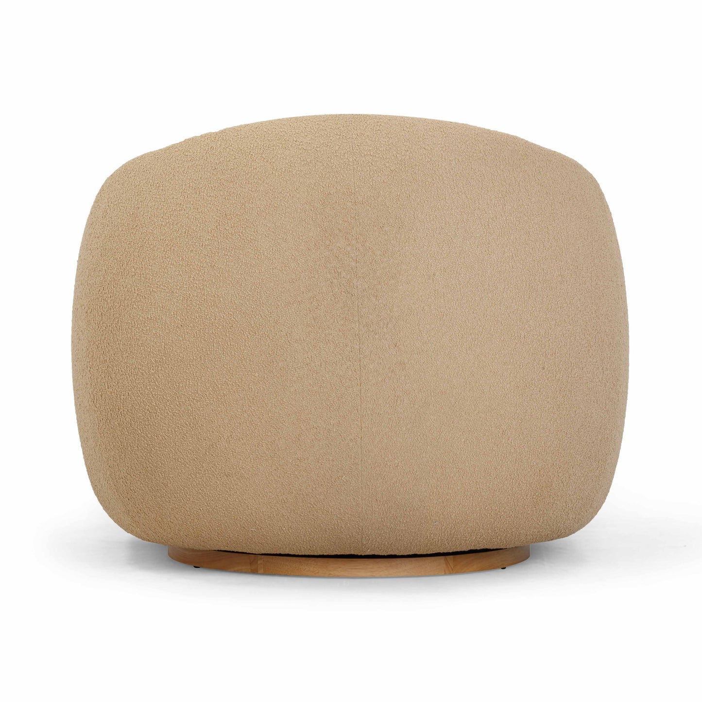 Judy Swivel Accent Chair - Honey - Image 5