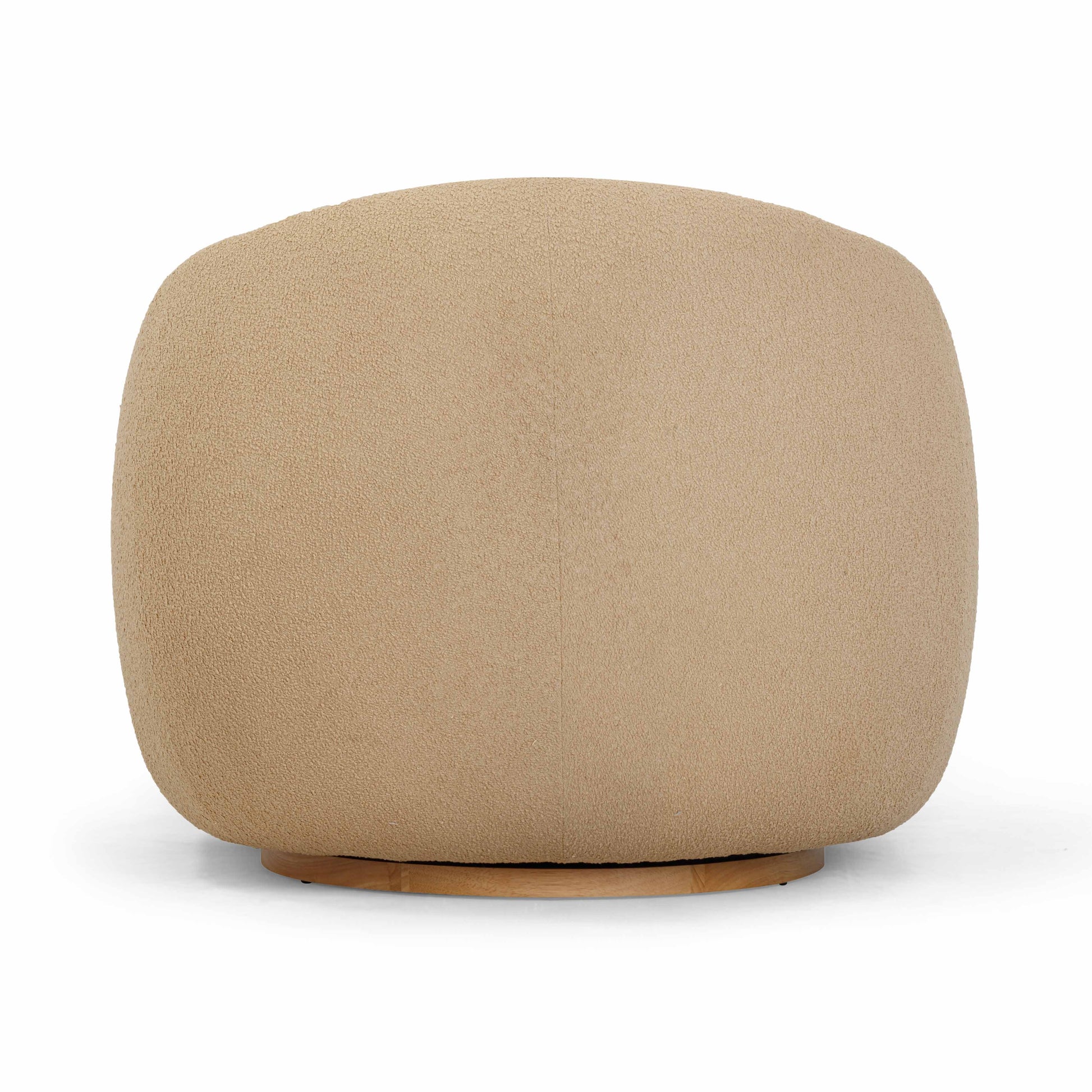 Judy Swivel Accent Chair - Honey - Image 5