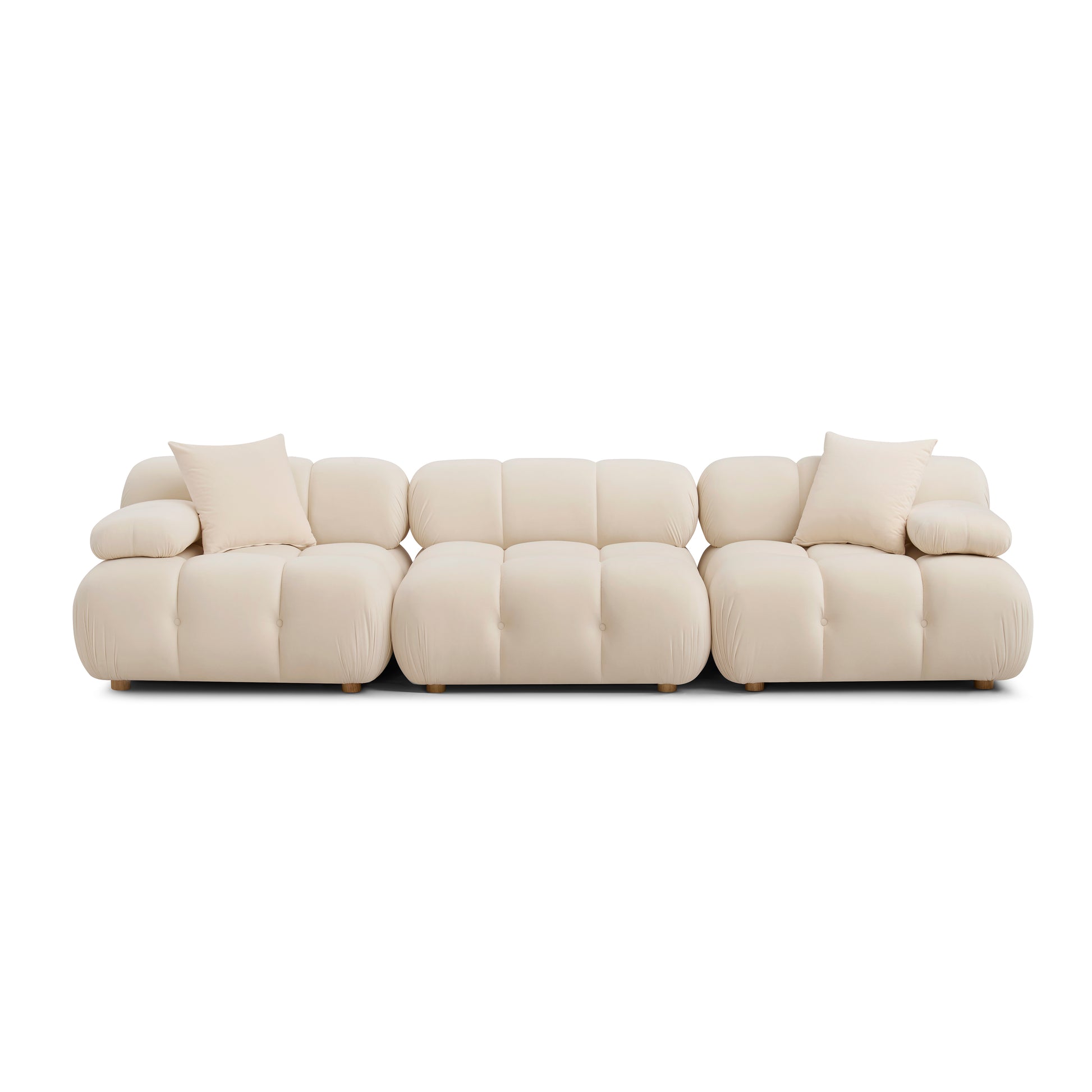 Calliope 118" Modular Sofa - Off-White - Image 1