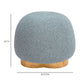 Oopa Swivel Ottoman - Blue - Image 8