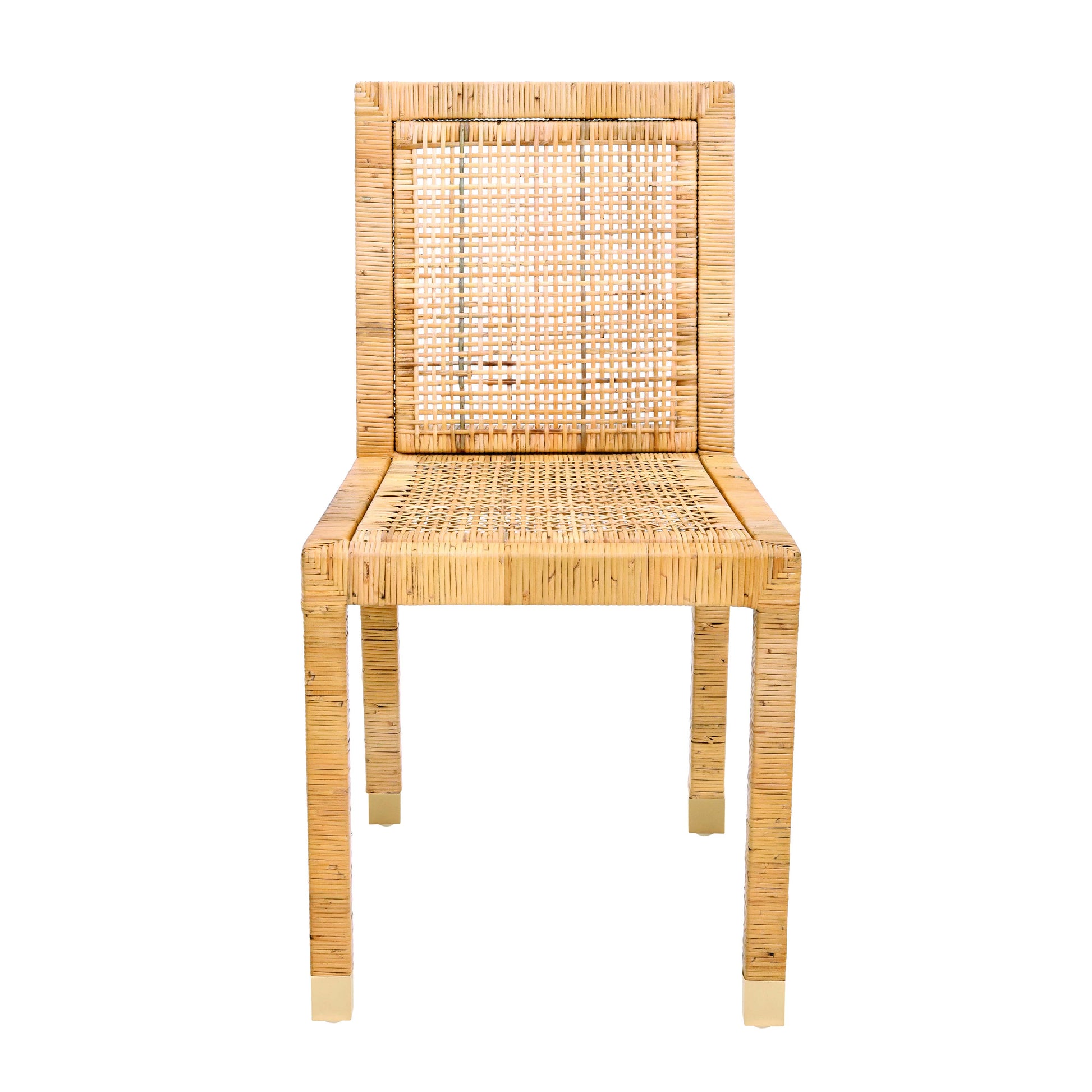 Amara Rattan Dining Chair - Cream - Image 5