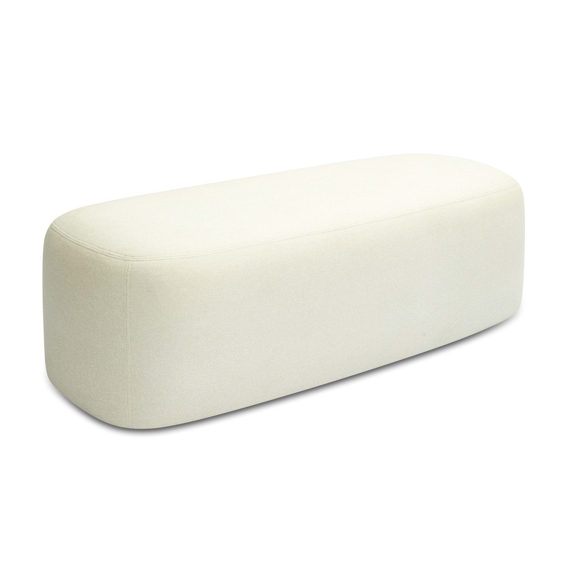 Graceland 54" Bench - Ivory - Image 1