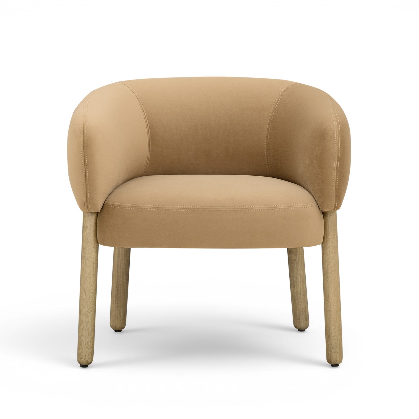 Foxy Performance Fabric Accent Chair - Camel - Image 2