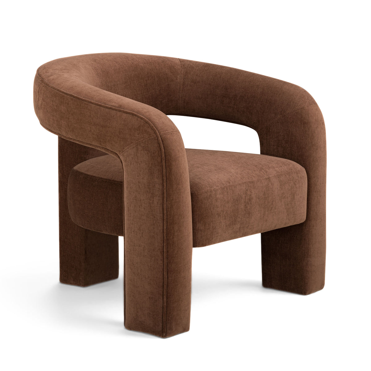 Malone Accent Chair - Rust - Image 1