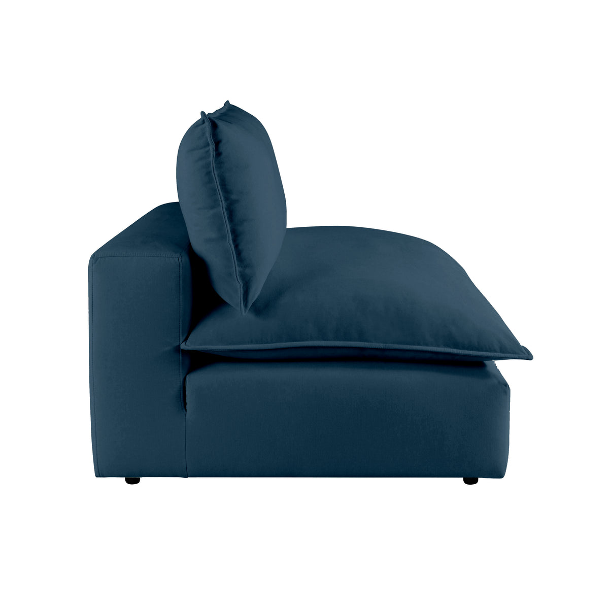 Cali Modular Armless Chair - Navy - Image 4