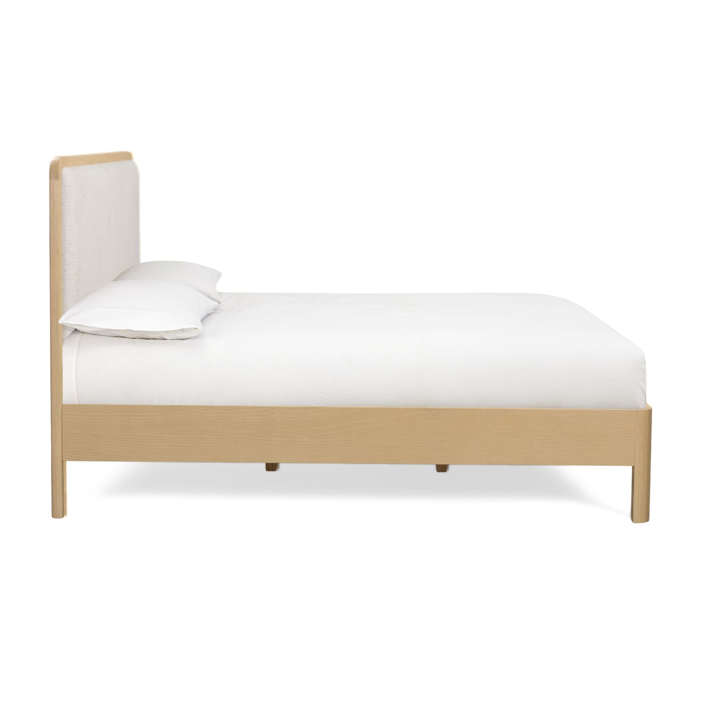 Rafaelle Natural Solid Ash King Bed - Image 3