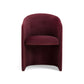 Seraphina Performance Velvet Dining Chair - Berry Red - Image 2