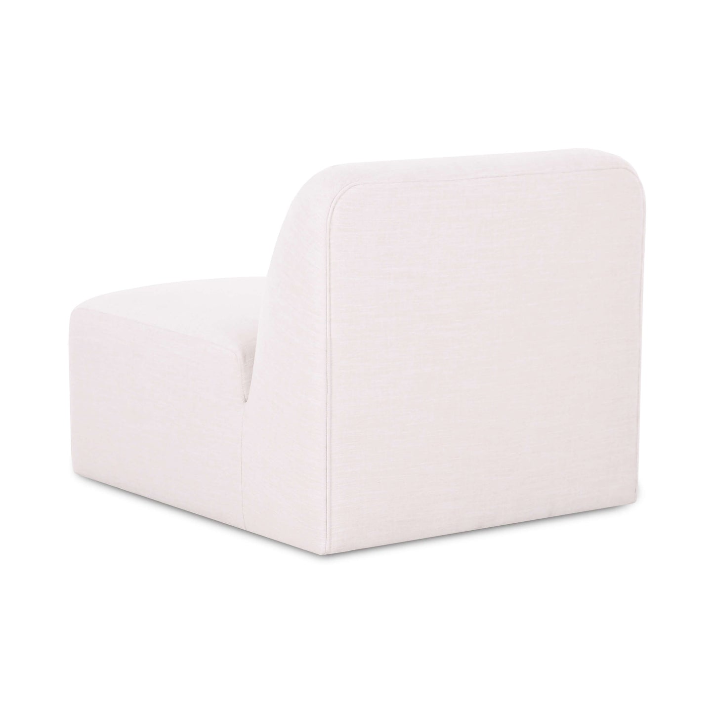 Gorge Modular Armless Chair - Cream - Image 3