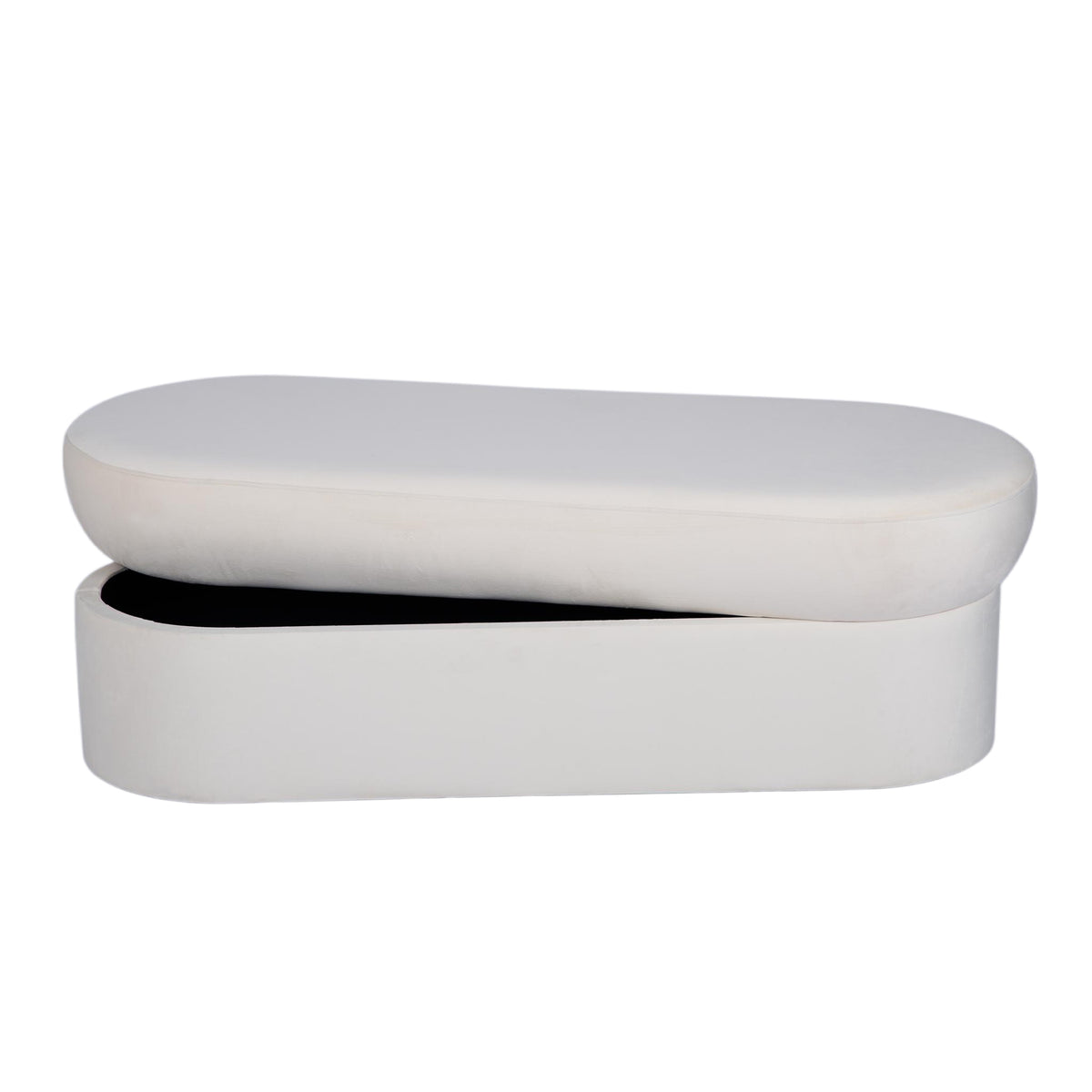 Andrea Performance Velvet Storage Bench (31