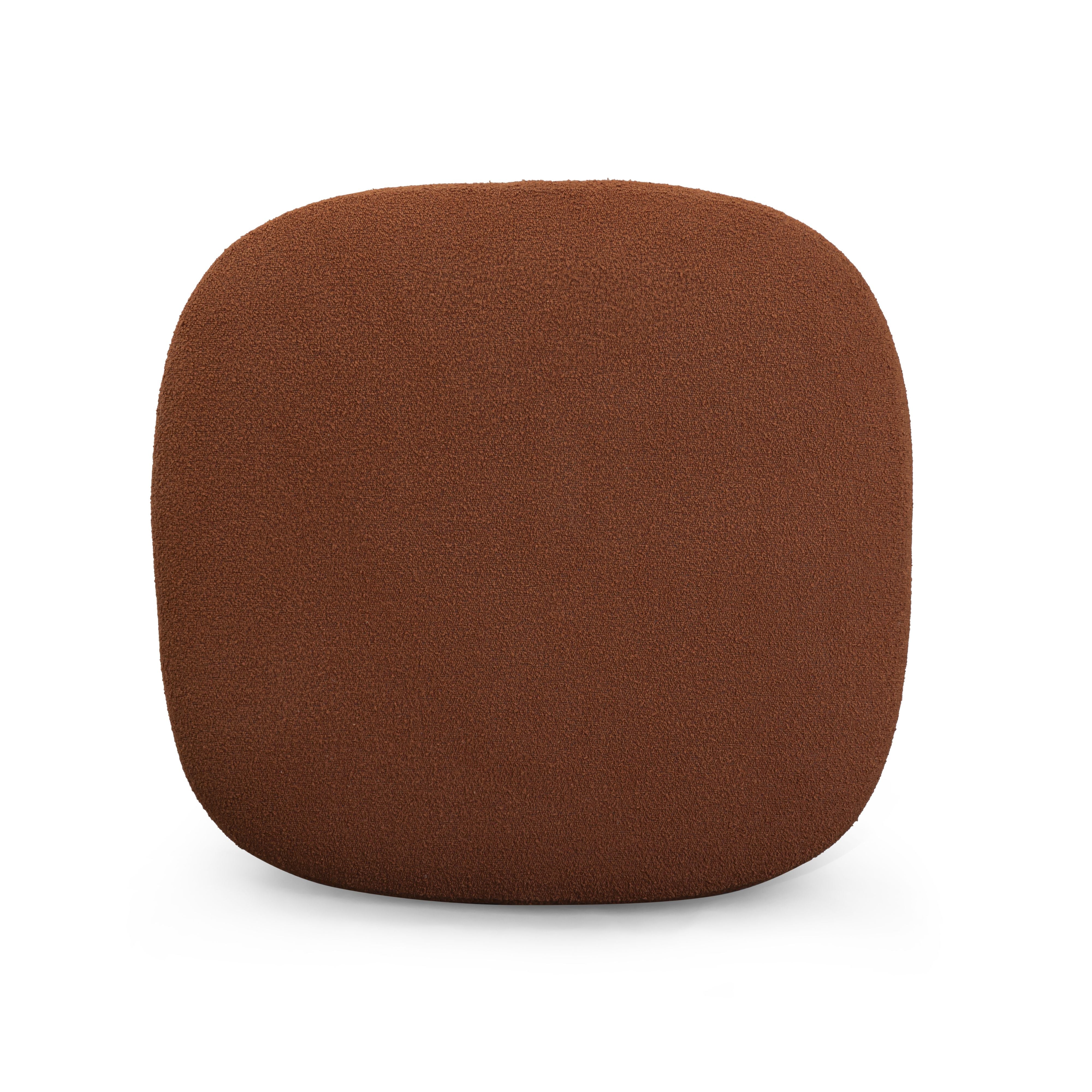 Domina Boucle Ottoman | TOV Furniture