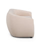 Jordan 70" Textured Performance Velvet Loveseat - Blush - Image 4