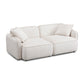 Travie 78" Modular Loveseat - White Sand - Image 3