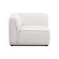 Travie Modular Corner Chair - White Sand - Image 3