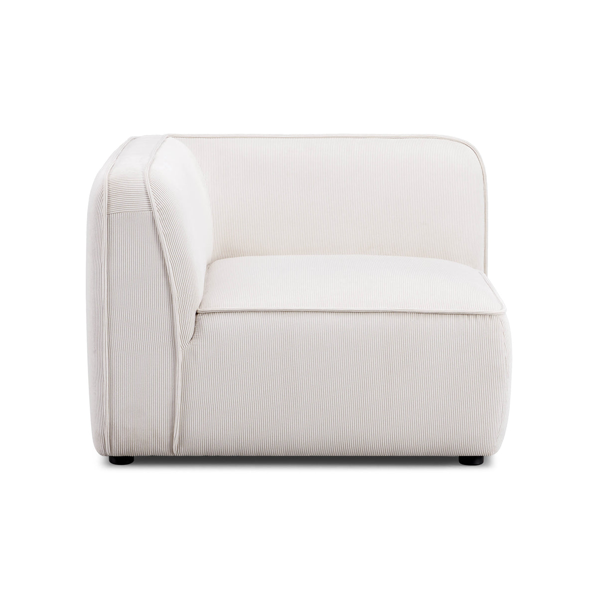 Travie Modular Corner Chair - White Sand - Image 3