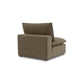 Cali Modular Armless Chair - Chocolate Brown - Image 5