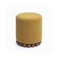 Dex Performance Vegan Mohair Ottoman - Amber - Image 3