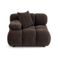 Calliope Performance Modular Corner Chair - Dark Brown - Image 3