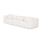 Tarra 118" Modular Sofa - Cream - Image 3
