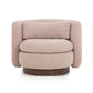 Nura Swivel Accent Chair - Pink - Image 3