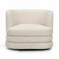 Astor Swivel Hotel Lounge Chair - Cream - Image 3