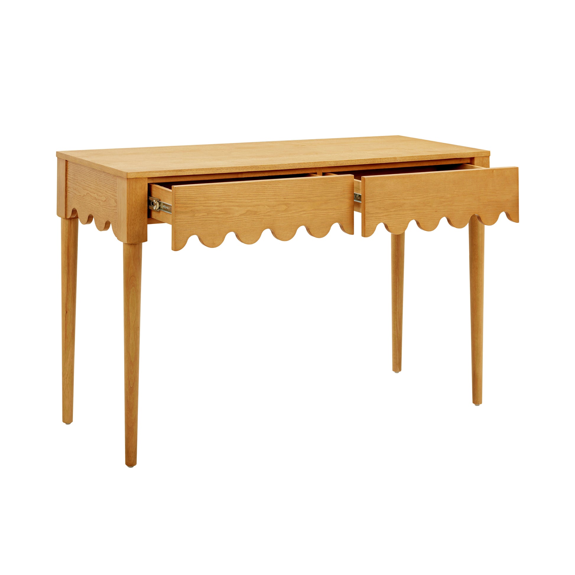 Oodle 48" 2-Drawer Desk - Natural Ash - Image 5