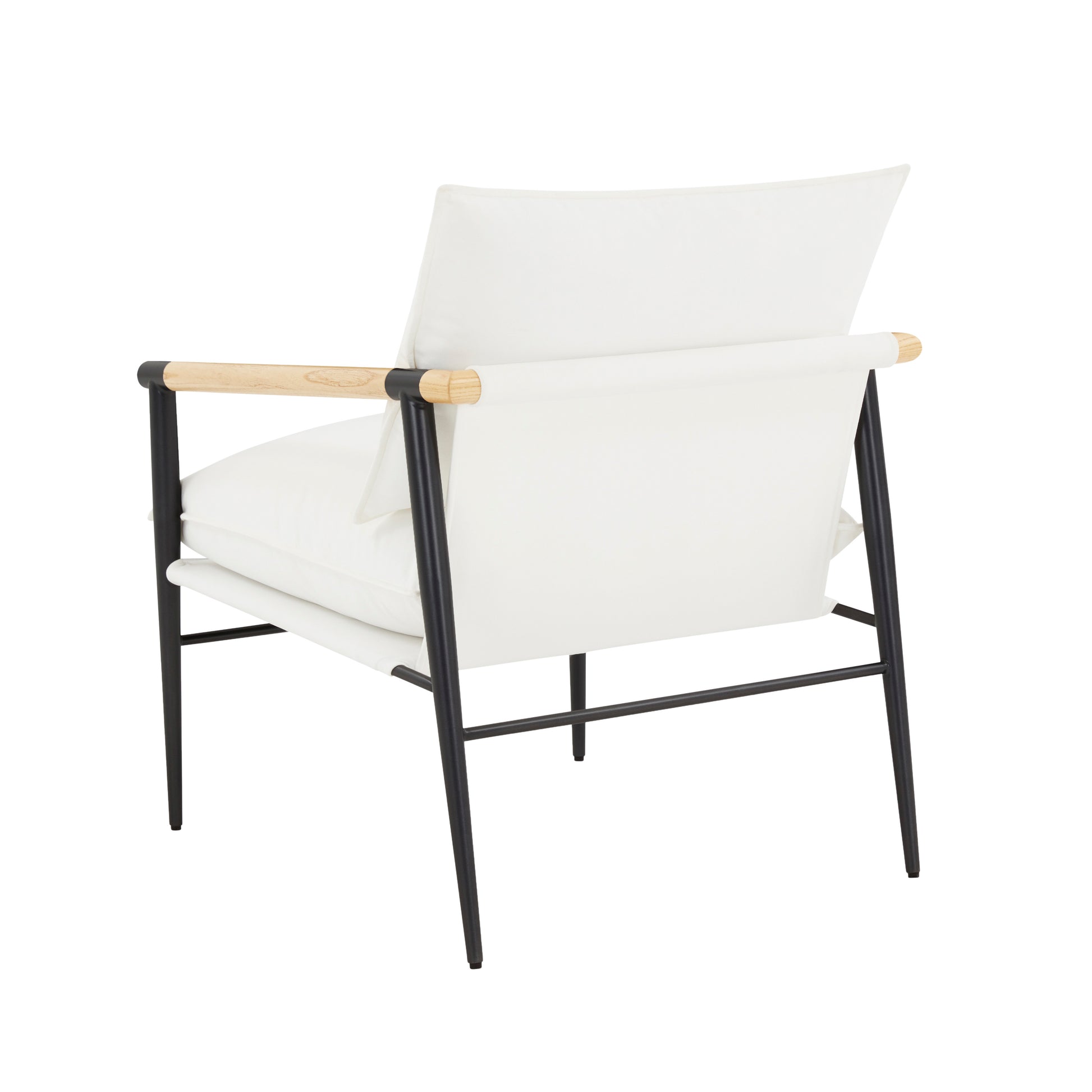 Cali Performance Fabric Accent Chair - Pearl - Image 4