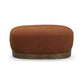 Domina Autumn Red Boucle Ottoman - Image 3