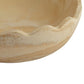 Holly Scalloped Resin Salad Bowl - Sandstone - Image 3