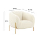 Kandra Accent Chair by Inspire Me! Home Decor - Off-White - Image 6