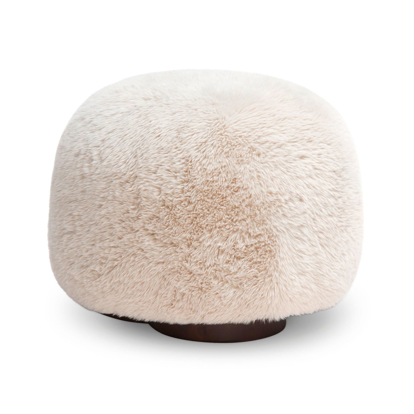 Oopa Swivel Ottoman - Off-White - Image 3