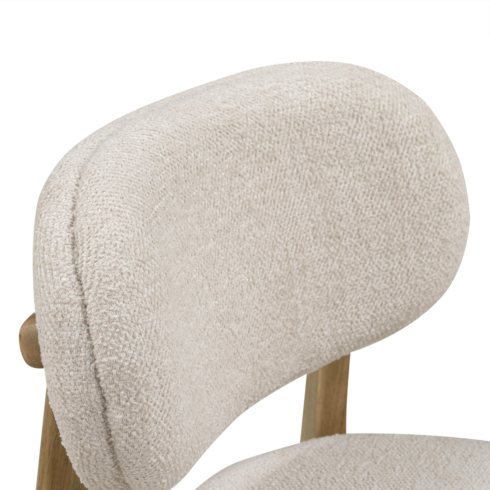Carnation Dining Chair - Cream - Image 7