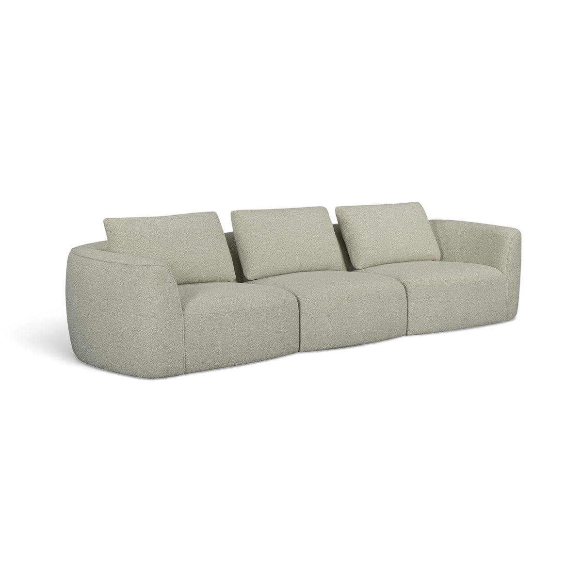 Noor 128" Sofa - Wheat - Image 2