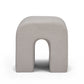 Desi Performance Fabric Ottoman - Taupe - Image 3